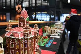 Holiday Port Festival gingerbread competition in Bellingham Washington

